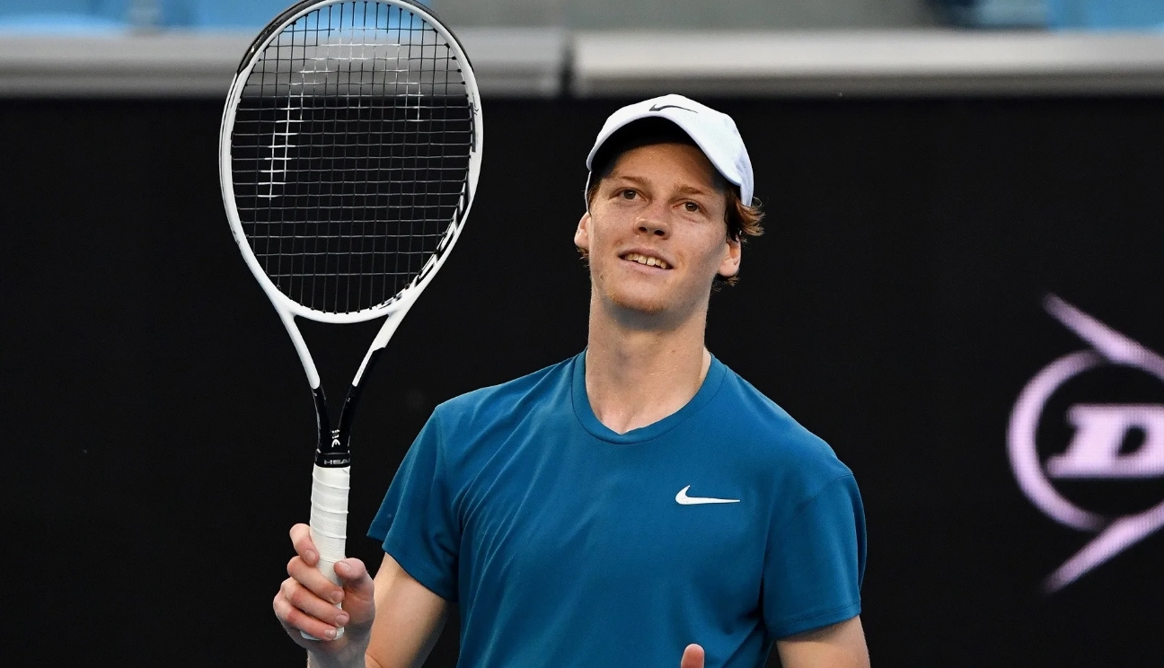Jannik Sinner é um brilhante representante da nova geração de tenistas